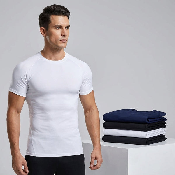 Strak Compressie Shirt Lange Mouwen Set - Grant