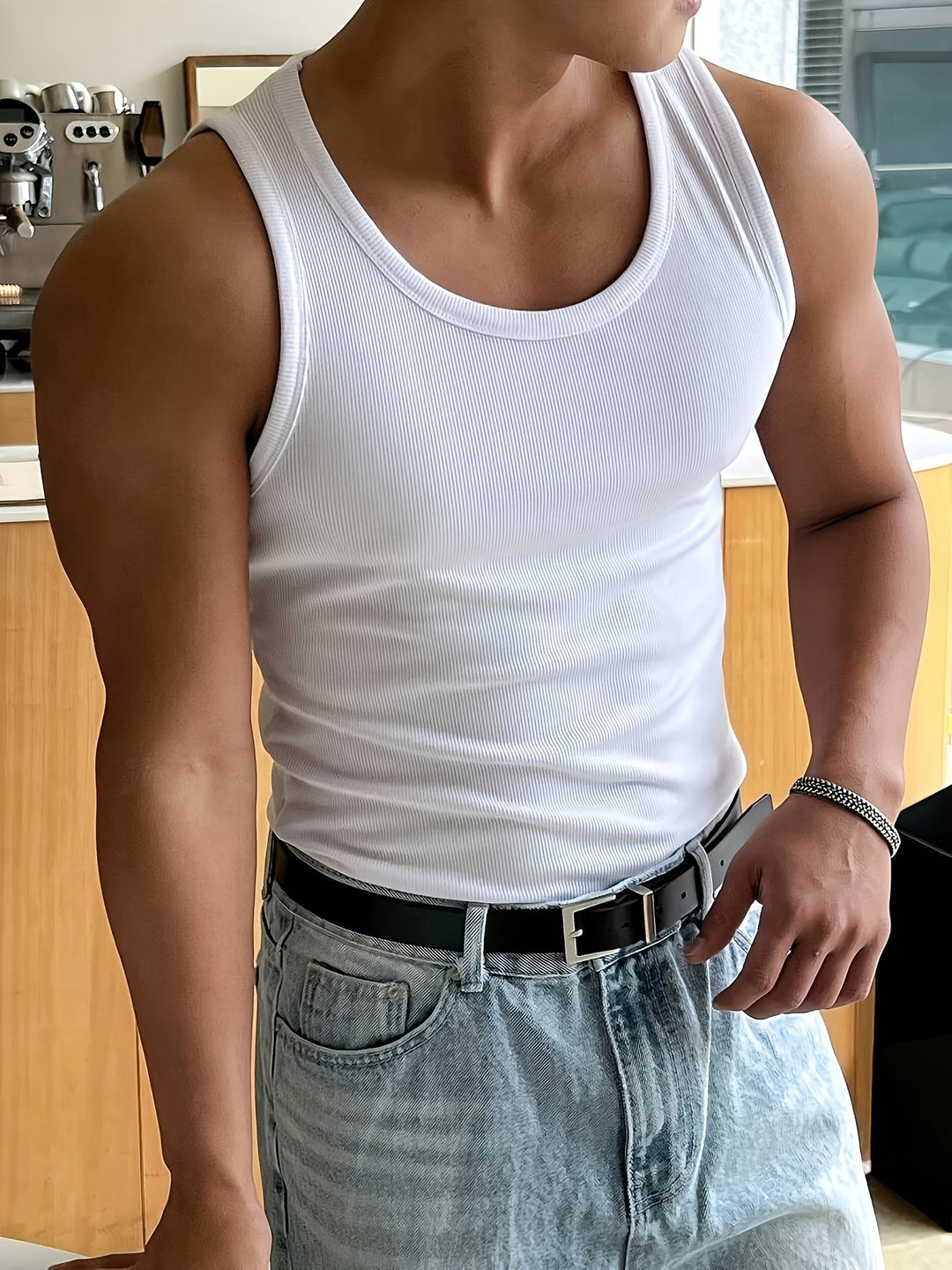 Eng Anliegendes Tanktop - Toni