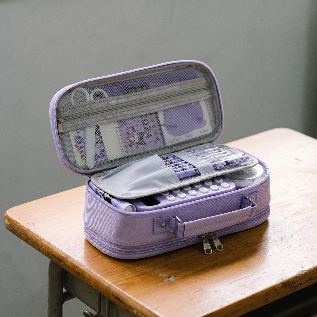Etui Met Meerdere Ritsvakken - Modulax