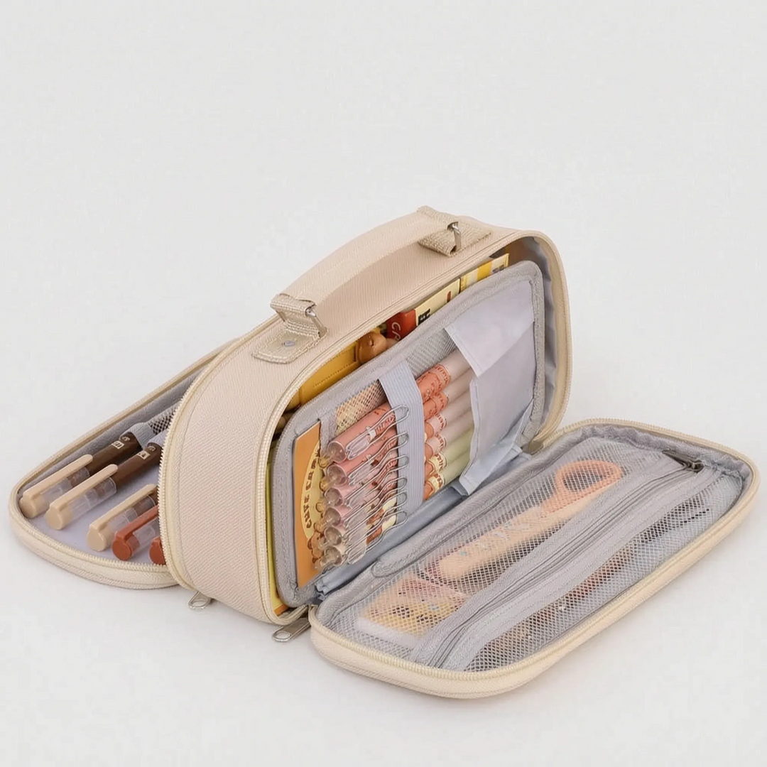 Etui Met Meerdere Ritsvakken - Modulax
