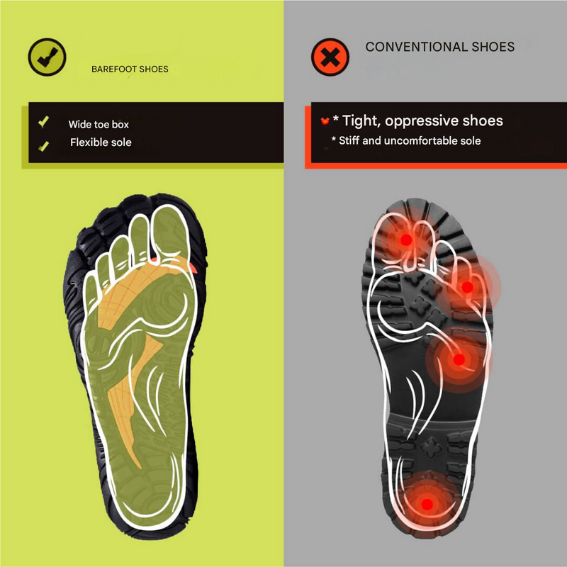Flexible Barefoot Sneaker - Finn