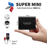 Externe SSD met 128TB - StorePro - TIER C
