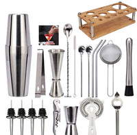 23-Piece Professional Bartender Set - ShakerPro