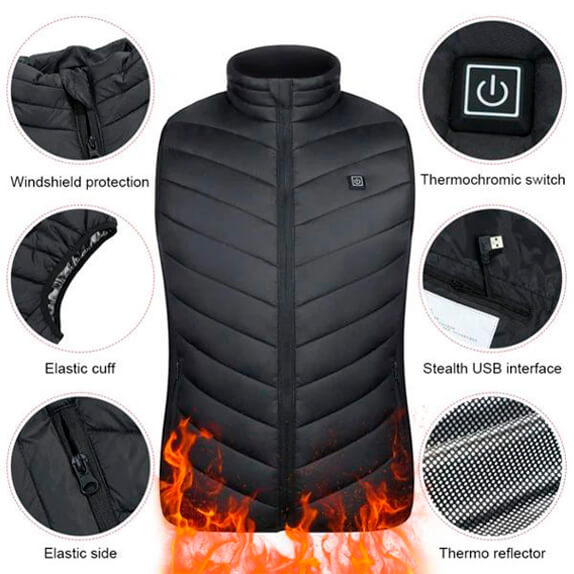 Unisex Heated Vest Buy 1 Get 1 FREE - HeatGuard