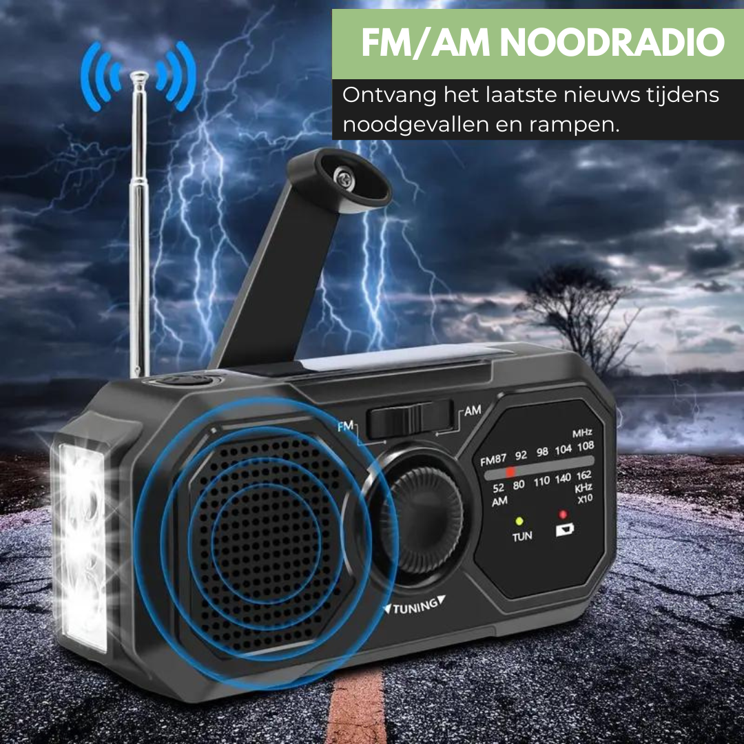Portable Emergency Radio - SurvivalWave