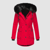 Warm Winter Coat with Fleece Lining - Tove