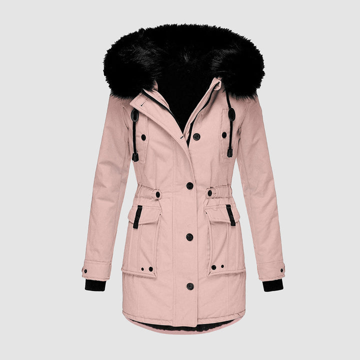 Warm Winter Coat with Fleece Lining - Tove