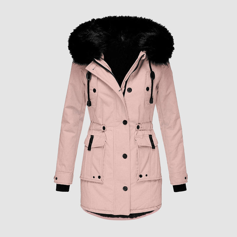 Warm Winter Coat with Fleece Lining - Tove