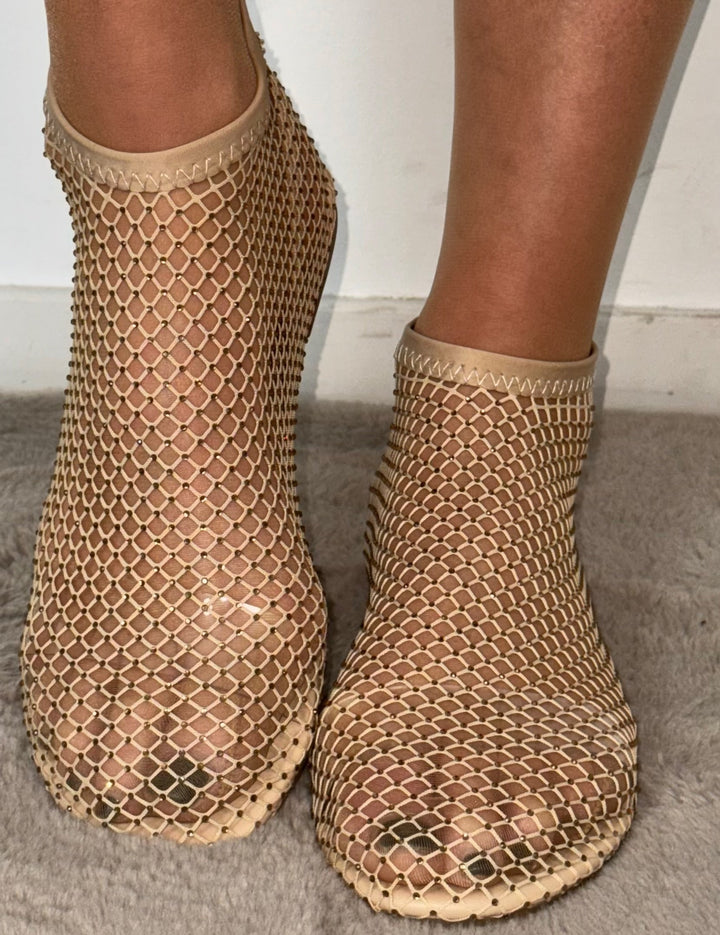 Comfortable & shiny ballerinas with non-slip sole - Lyra