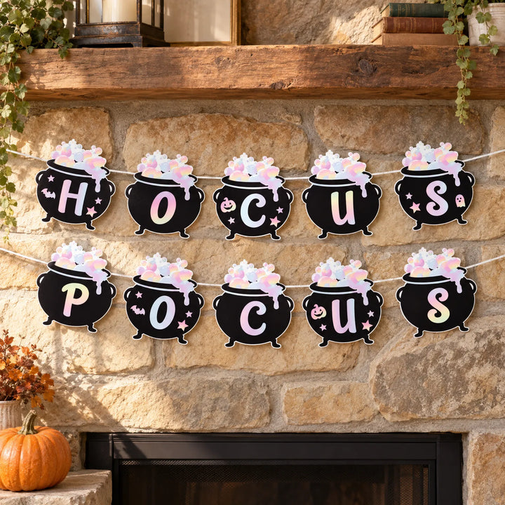 Festive Party Decoration Banner - Cauldy