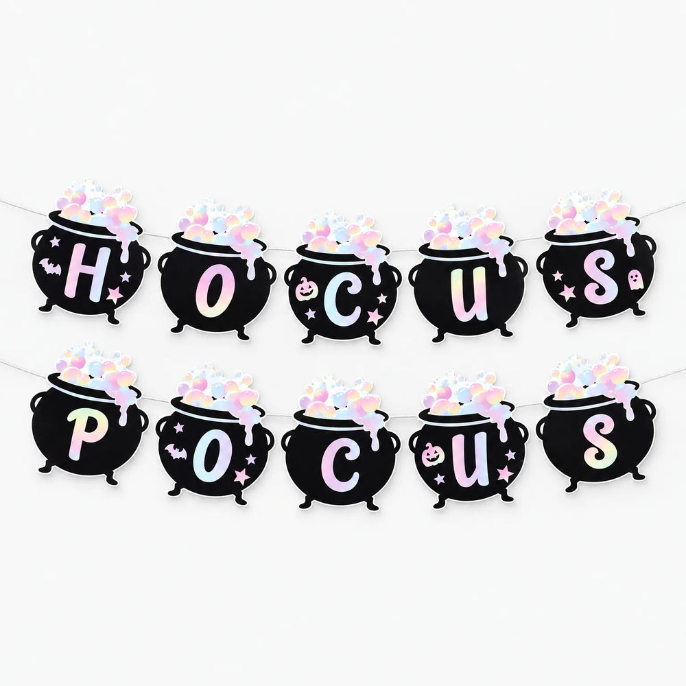 Festive Party Decoration Banner - Cauldy