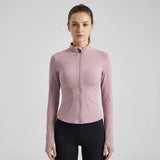 Figuuraccentuerende Activewearjacke van Stretch - Georgia
