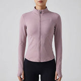 Figuuraccentuerende Activewearjacke van Stretch - Georgia