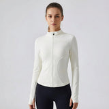 Figuuraccentuerende Activewearjacke van Stretch - Georgia