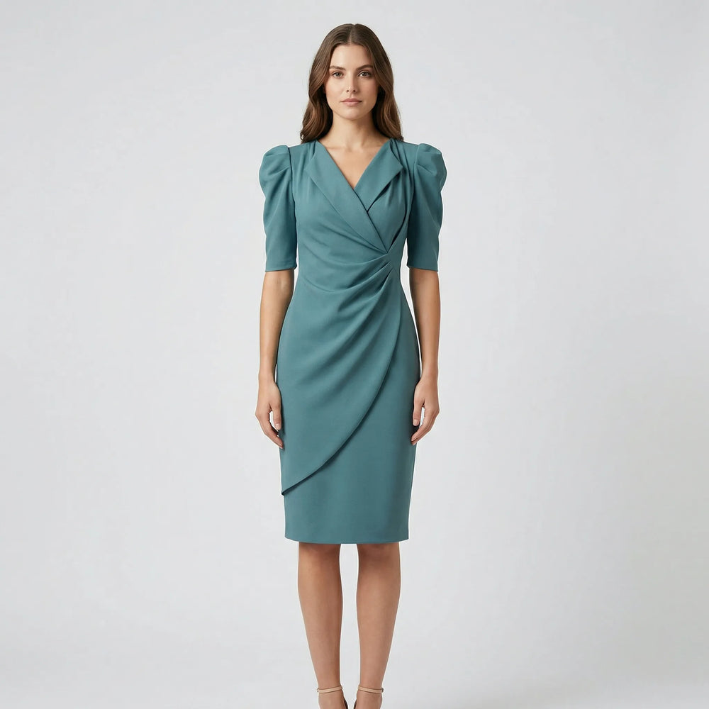 Figurbetontes Kleid Mit Wickelausschnitt - Dianne