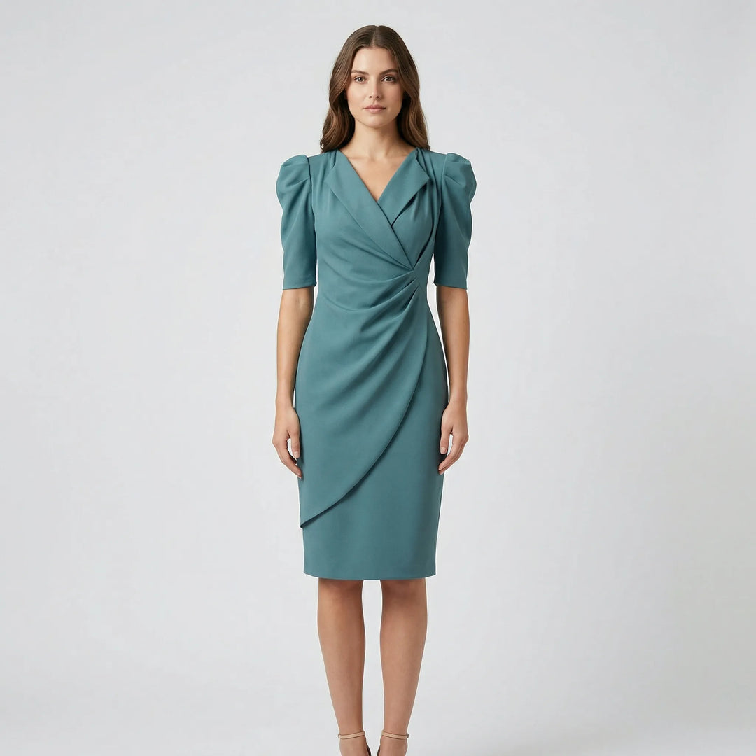 Figurbetontes Kleid Mit Wickelausschnitt - Dianne