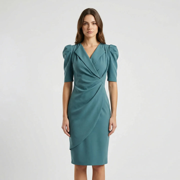 Figurbetontes Kleid Mit Wickelausschnitt - Dianne