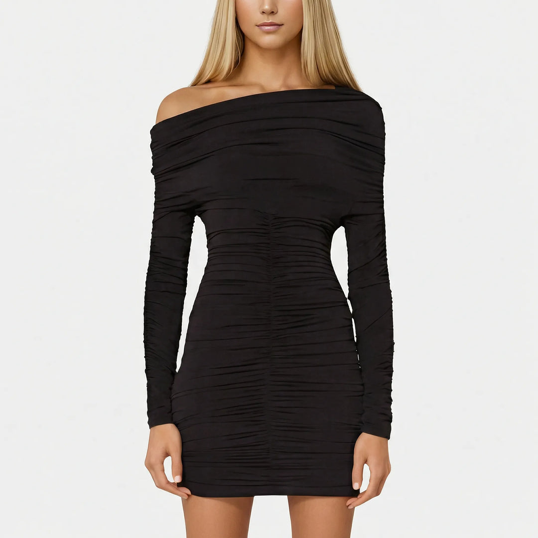 Figurbetontes Off Shoulder Kleid - Celia