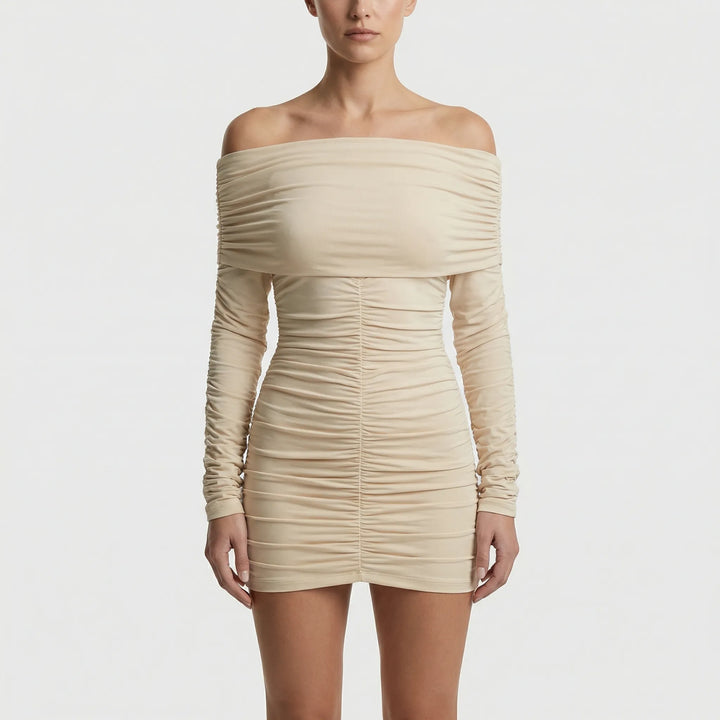 Figurbetontes Off Shoulder Kleid - Celia