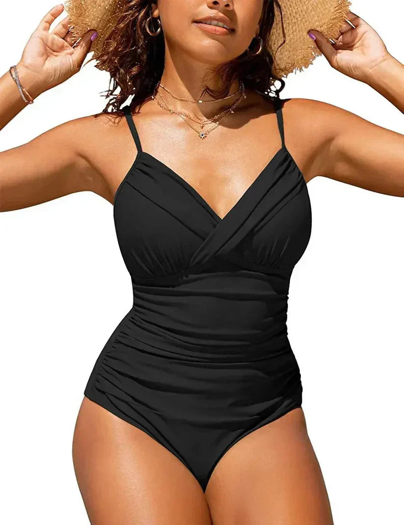 Figurformender Badeanzug Mit Raffung - Marisa