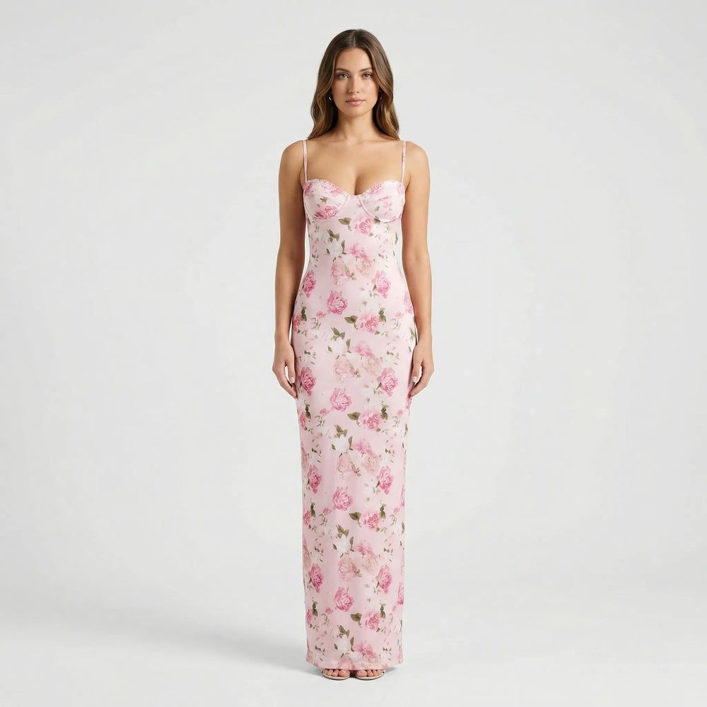 Figurnahes Maxi Kleid - Enya
