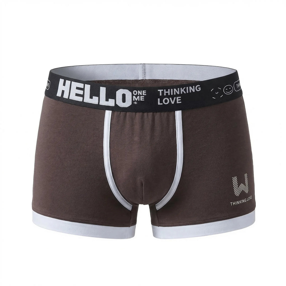 Fitted Boxer Brief With Waistband Branding (8-Pack) -  Shaun