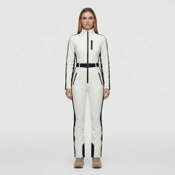 Fitted One-Piece Women's Ski Suit - Iris