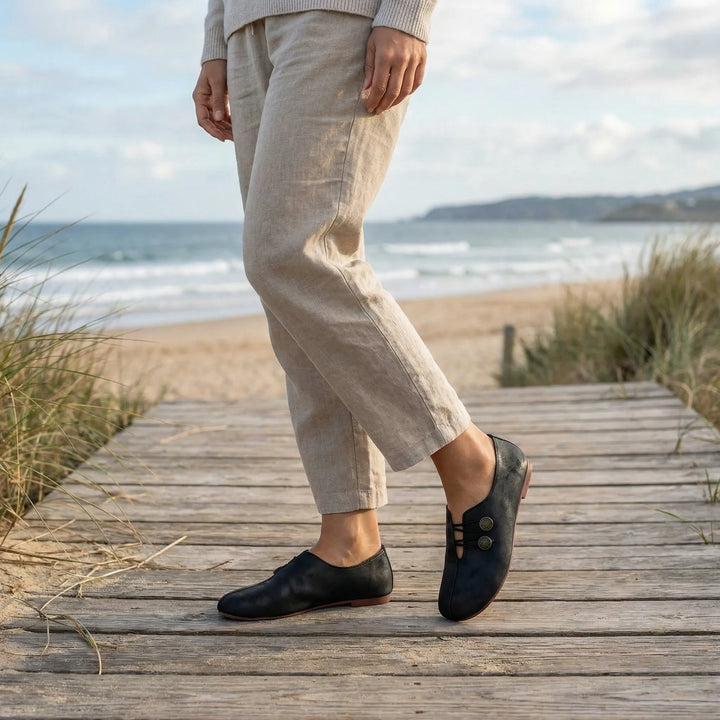 Flacher Schlanker Damenschuh - Leandra
