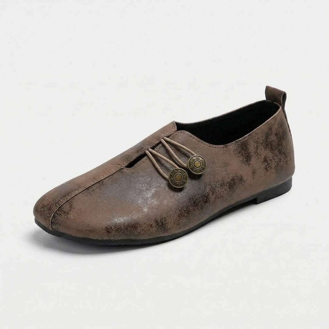 Flacher Schlanker Damenschuh - Leandra