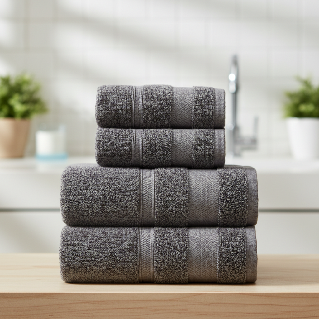 Flauschiges Handtuch Set - TowelComfort