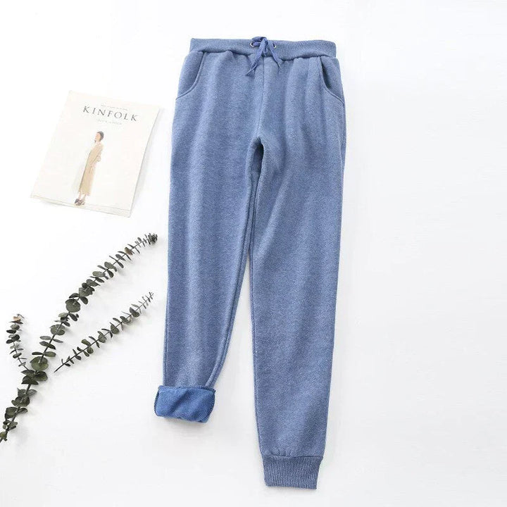 Fleece-Lined Women's Jogger Trousers - Karen