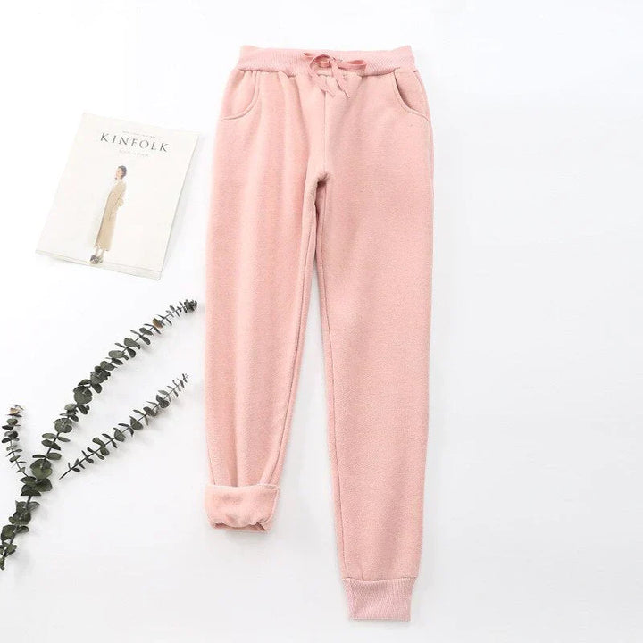 Fleece-Lined Women's Jogger Trousers - Karen