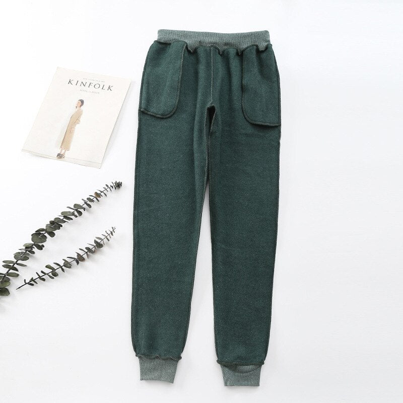 Fleece-Lined Women's Jogger Trousers - Karen