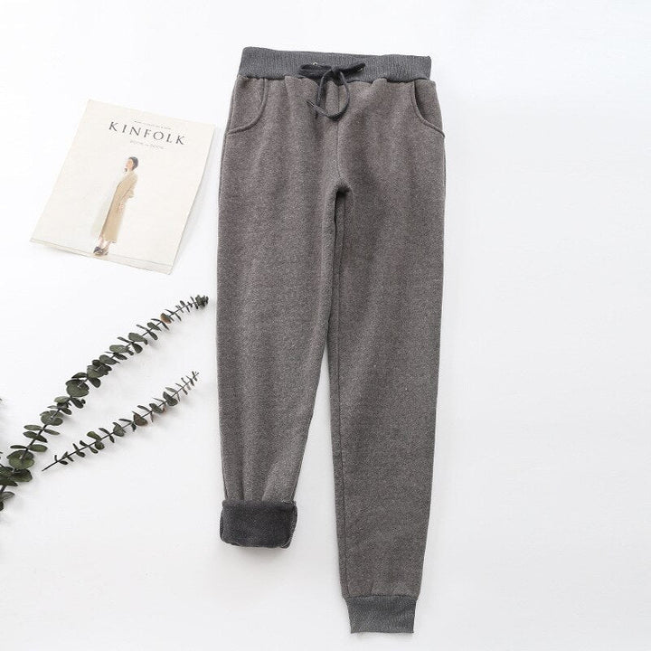 Fleece-Lined Women's Jogger Trousers - Karen
