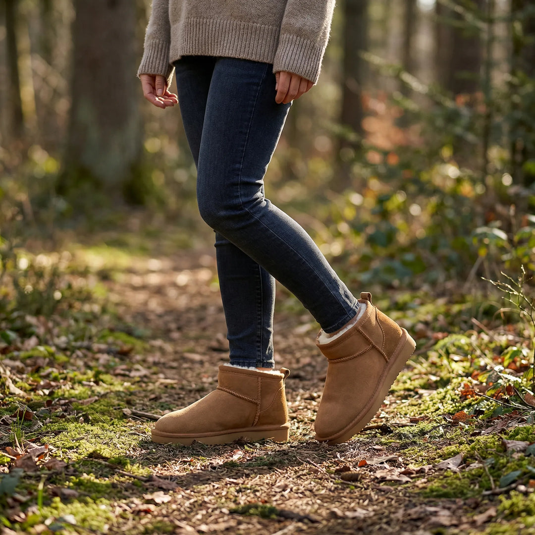Fleecegefütterte Damenstiefel - Mathilda
