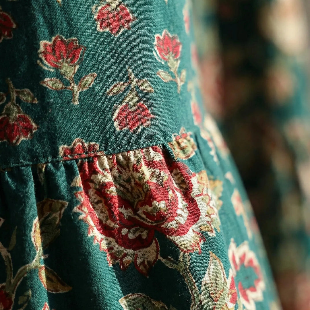 Fließendes Langes Sommerkleid - Alexia