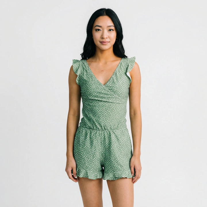 Floral Gemustertes Freizeitbadeoutfit - Amina