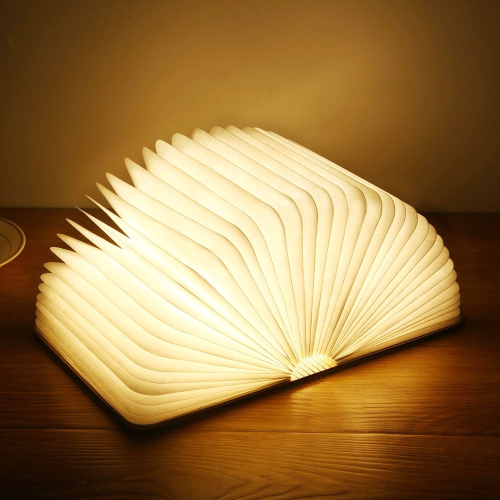 Folding LED Book Lamp - LuminaTome