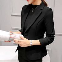 Nette Slanke Damesblazer met Zakken - Sophia