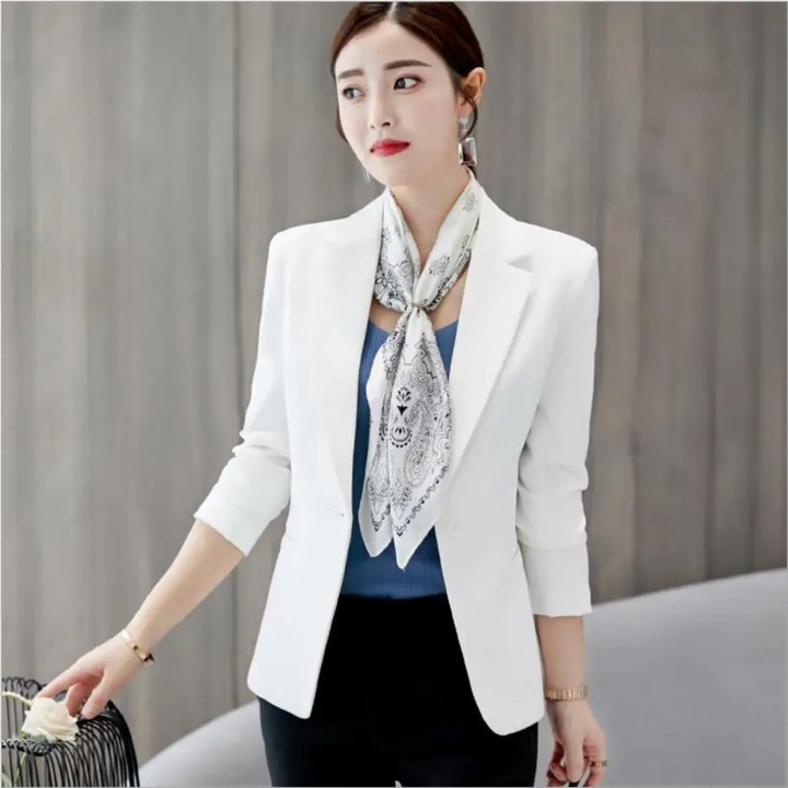 Nette Slanke Damesblazer met Zakken - Sophia