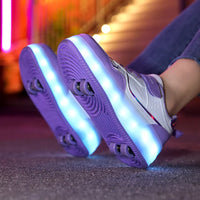 Orthopedische LED Rolsneakers - Zoe