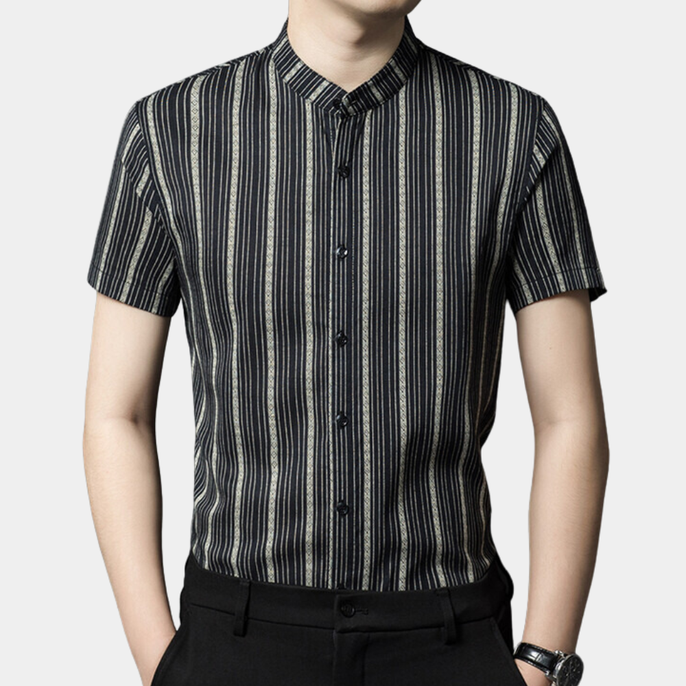 Stylish Striped Summer Men’s Shirt - Lars