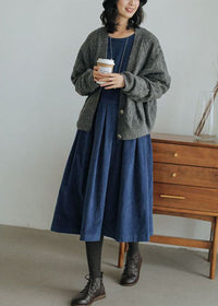 Corduroy Fall/Winter Dress - Emilia