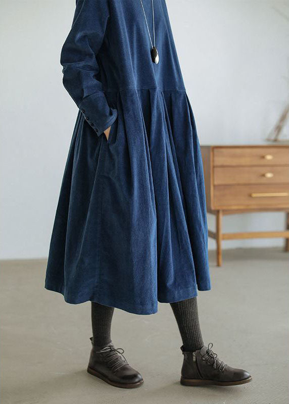 Corduroy Fall/Winter Dress - Emilia