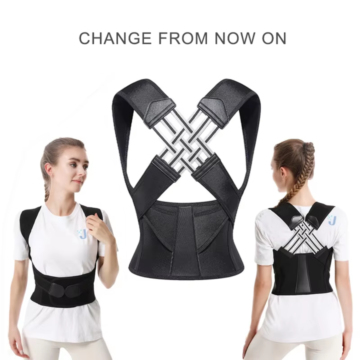 ADJUSTABLE POSTURE CORRECTOR FOR WOMEN AND CHILDREN - BREATHABLE BACK SUPPORT