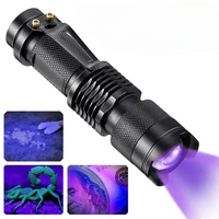LED UV ZAKLAMP - ULTRAVIOLET INSPECTIELAMP VOOR HUISDIER URINEVLEKKEN EN STAIN DETECTIE