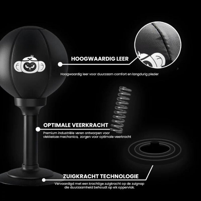 Punching Bag with Powerful Suction Cup - PowerStrike