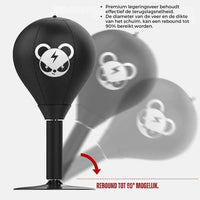 Punching Bag with Powerful Suction Cup - PowerStrike