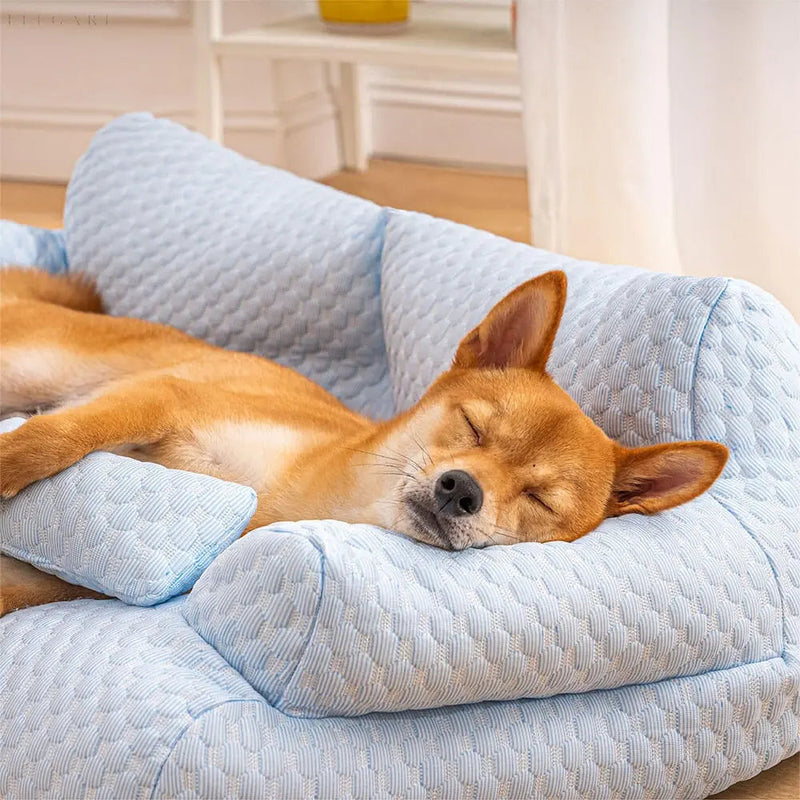 Wasbaar Pluche Kussenbed voor Huisdieren - CozyPaws