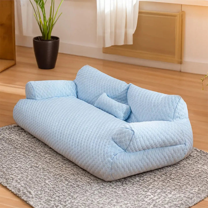 Wasbaar Pluche Kussenbed voor Huisdieren - CozyPaws